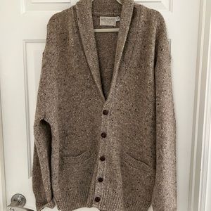 Vintage wool Canyon Square cardigan 3X